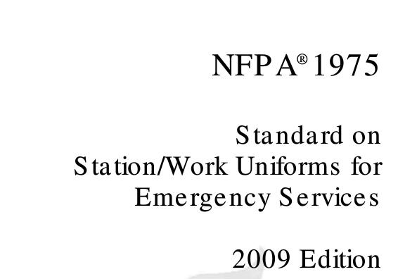 NFPA 1975